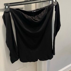 Romper shorts with long sleeve